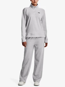 Damen Hoodie Under Armour  Fleece QZ-GRY M