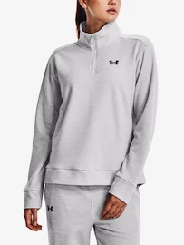 Damen Hoodie Under Armour Fleece QZ-GRY