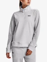 Damen Hoodie Under Armour  Fleece QZ-GRY M