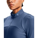 Damen Hoodie Under Armour  Qualifier Half Zip Mineral Blue