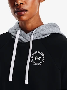 Damen Hoodie Under Armour  Rival Fleece CB Hoodie-BLK S