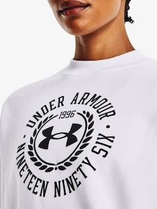 Damen Hoodie Under Armour  Rival Fleece Crest Grp Crew-WHT XS