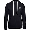 Damen Hoodie Under Armour  Rival Fleece FZ Hoodie black