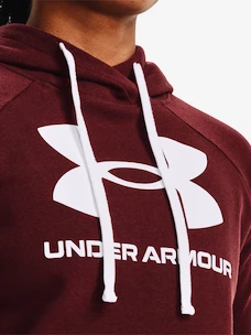 Damen Hoodie Under Armour  Rival Fleece Logo Hoodie-RED