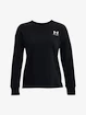 Damen Hoodie Under Armour  Rival Fleece Oversize Crew-BLK