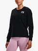 Damen Hoodie Under Armour  Rival Fleece Oversize Crew-BLK