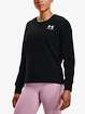 Damen Hoodie Under Armour  Rival Fleece Oversize Crew-BLK XS