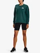 Damen Hoodie Under Armour  Rival Fleece Oversize Crew-GRN