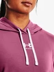 Damen Hoodie Under Armour  Rival Terry Hoodie-PNK