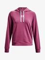 Damen Hoodie Under Armour  Rival Terry Hoodie-PNK