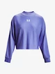 Damen Hoodie Under Armour  Rival Terry Oversized Crw-BLU