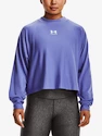 Damen Hoodie Under Armour  Rival Terry Oversized Crw-BLU