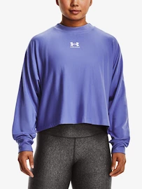 Damen Hoodie Under Armour Rival Terry Oversized Crw-BLU