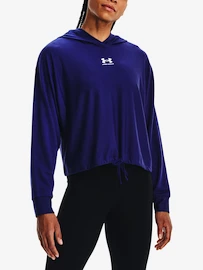 Damen Hoodie Under Armour Rival Terry Oversized HD-BLU