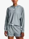 Damen Hoodie Under Armour  Rival Terry Oversized HD-BLU