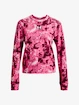 Damen Hoodie Under Armour  Rival Terry Print Crew-PNK