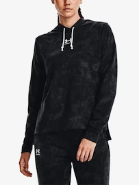 Damen Hoodie Under Armour Rival Terry Print Hoodie-BLK