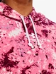 Damen Hoodie Under Armour  Rival Terry Print Hoodie-PNK