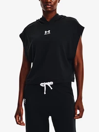 Damen Hoodie Under Armour Rival Terry SS Hoodie-BLK