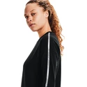 Damen Hoodie Under Armour  Rival Terry Taped Crew-BLK