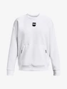 Damen Hoodie Under Armour  Summit Knit Oversize Crew-WHT