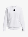 Damen Hoodie Under Armour  Summit Knit Oversize Crew-WHT L