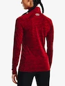 Damen Hoodie Under Armour  Tech 1/2 Zip - Twist-RED