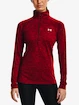 Damen Hoodie Under Armour  Tech 1/2 Zip - Twist-RED XS