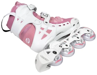 Damen Inline Skates Powerslide  Phuzion Argon Rose 80 Trinity