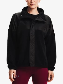 Damen Jacke Under Armour Mission Boucle Swacket-BLK