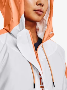 Damen Jacke  Under Armour  Rush Woven FZ Jacket-WHT XS