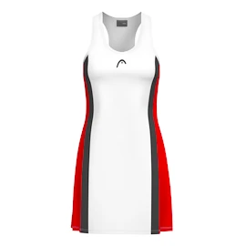 Damen Kleid Head CLUB 25 Dress Women Red/White