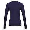 Damen-Kompressionsshirt CCM  LS Training Tee Navy Senior