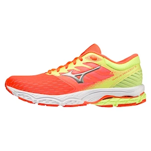 Damen Laufschuhe Mizuno  Wave Prodigy 3 Neon Flame/Silver  UK 8