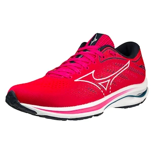 Damen Laufschuhe Mizuno  Wave Rider 25 Pink Peacock/White  UK 5