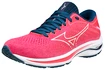 Damen Laufschuhe Mizuno  Wave Rider Wave Rider 25 / Phlox Pink / White / Gibraltor Sea