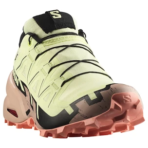 Damen Laufschuhe Salomon Speedcross 6 Gore-Tex Lime Cream/Mahogany Rose/Black   UK 6,5