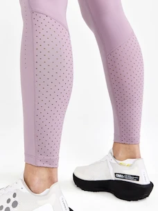 Damen Leggins Craft  Charge Perforated Purple