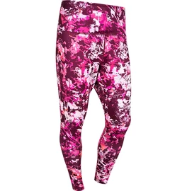 Damen Leggins Endurance Q Luca Printed Long Tights Pink