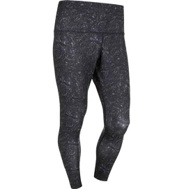 Damen Leggins Endurance Q Lucy Long Printed Tights Grey