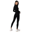 Damen Leggins GymBeam  FLO Ribbed Leggings Black