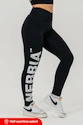 Damen Leggins Nebbia Barbell Therapy Glute Check Black