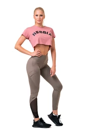 Damen Leggins Nebbia Fit & Smart leggings high waist mocha