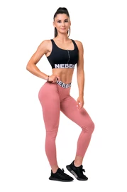 Damen Leggins Nebbia Hero Squat scrunch butt leggings old rose