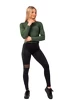 Damen Leggins Nebbia  High-Waist ¾ Length Sporty Leggings 404 black