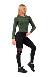 Damen Leggins Nebbia High-Waist ¾ Length Sporty Leggings 404 black