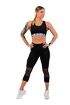 Damen Leggins Nebbia  High-Waist ¾ Length Sporty Leggings 406 black