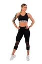 Damen Leggins Nebbia  High-Waist ¾ Length Sporty Leggings 406 black