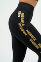 Damen Leggins Nebbia  Women's Classic High Waist Leggings Iconic 834 Gold