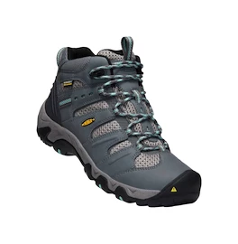 Damen-Outdoorschuhe Keen Koven Mid Wp Steel Grey/Wasabi